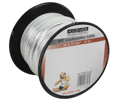 Konig 2x 0.75mm², 15m