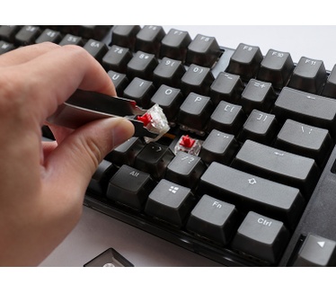 Ducky One 3 Daybreak, clear keycaps, MX Brown, Qwerty US, Zwart