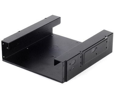 Silverstone SST-SDP10B - 5,25" Bay Converter naar 1 x 3,5" en 2 x 2,5"