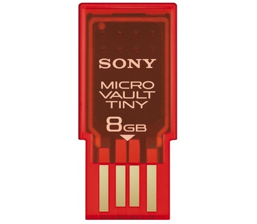 Sony Micro Vault Tiny 8GB 8GB Rood