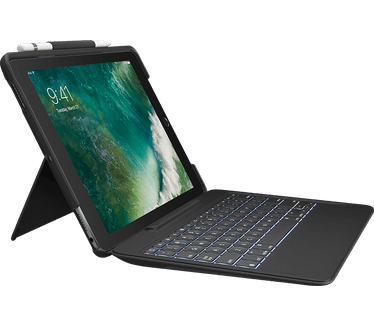 Logitech Slim Combo Ipad Pro 12.9 Case met afneembaar verlicht toetsenbord & connector (2017)