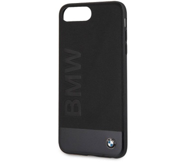 BMW Originele Signature Hybrid Back Cover Hoesje voor de Apple iPhone 6 Plus / 6S Plus / 7 Plus en 8 Plus - Zwart (iPhone 6 Plus / 6S Plus / 7 Plus en 8 Plus) Zwart