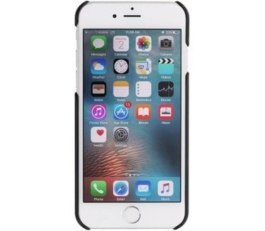 BMW Motorsport Twisted Tricolor - Apple iPhone 6(S) 4,7" - Zwart