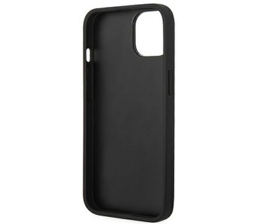 Ferrari Smooth Carbon Back Case - iPhone 14 Plus (6.7") - Zwart Zwart