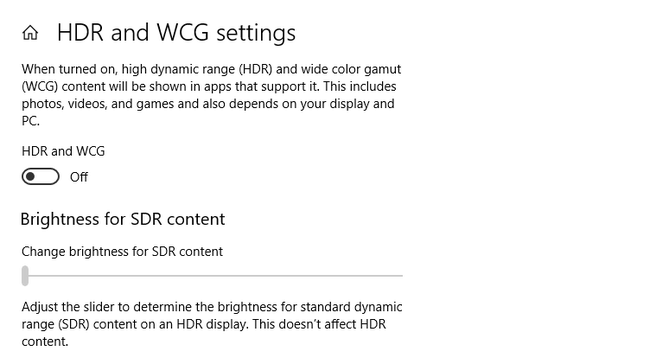 Windows hdr