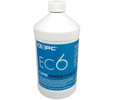 XSPC EC6 Coolant, 1 Liter - opaque blue, UV
