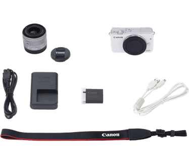 Canon EOS M10 + EF-M 15-45mm f/3.5-6.3 IS STM Wit
