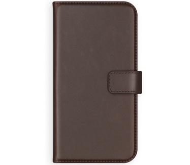 Selencia Echt Lederen Bookcase Samsung Galaxy S21 Plus - Bruin