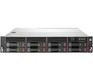 HP Proliant DL80 Gen9 Entry - Server - rack-uitvoering - 2U - 2-weg -