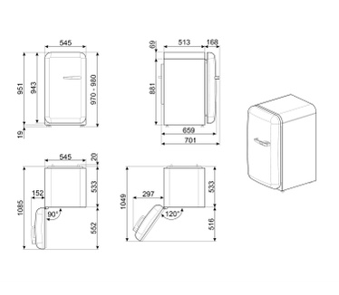 Smeg FAB10LOR6