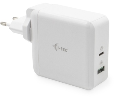 iTEC USB-C Travel Charger 60W + USB-A Port 18W