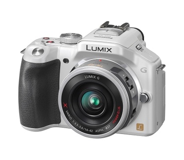Panasonic Lumix DMC-G5 + PZ 14-42mm Wit