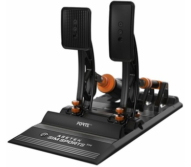 Asetek SimSports Forte Sim Racing Pedals, Brake/Throttle