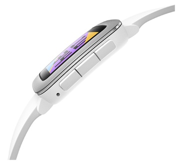 Pebble Time Zilver (Wit)