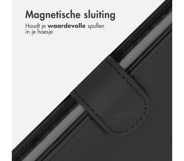 Accezz Wallet Softcase Bookcase Motorola Edge 30 Fusion - Zwart