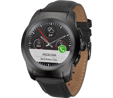 MyKronoz ZeTime Premium (Petite) Zwart (Zwart)