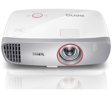 BenQ W1210ST Kurzdistanz 3D Heimkino DLP-Projektor (Full HD 1920x1080 Pixel, Kontrast 15.000:1, 2.200 ANSI Lumen, HDMI/MHL, Lautsprecher) weiÃŸ
