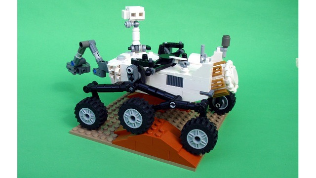 Lego Mars Science Laboratory Curiosity Rover