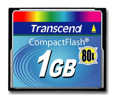Transcend 1GB 80x CompactFlash Card