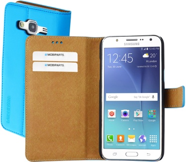 Mobiparts Premium Wallet Case Samsung Galaxy J5 Lichtblauw
