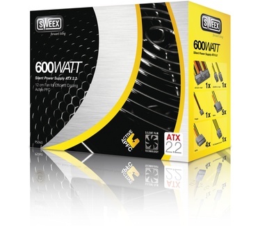Sweex 600 Watt Silent Power Supply ATX 2.2