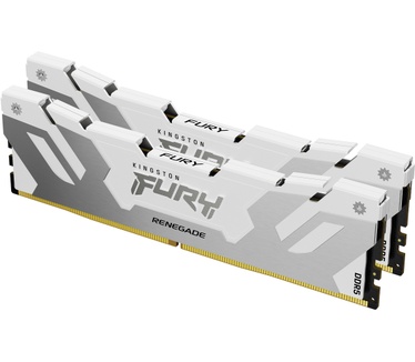 Kingston 48GB 8000MT/s DDR5 CL38 DIMM (set van 2) FURY Renegade White