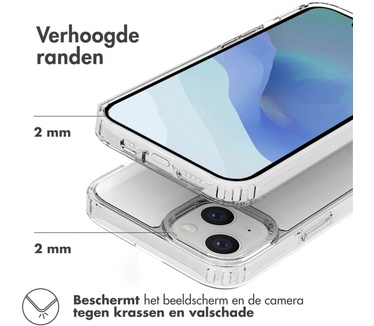 Accezz Xtreme Impact Backcover iPhone 14 - Transparant