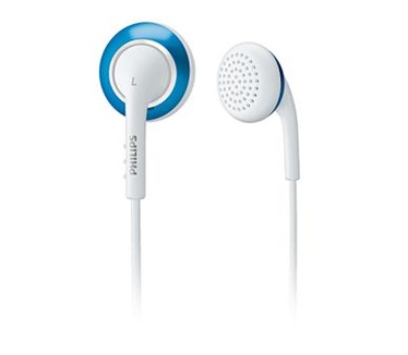 Philips SHE2643 (Blauw, Wit)