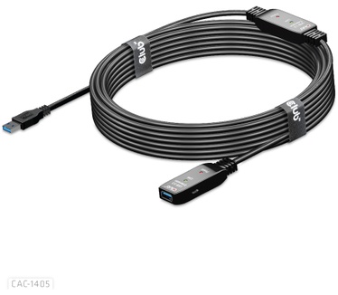 Club 3D USB 3.2 Gen1 Active Repeater Cable 10m / 32.8ft M/F 28AWG