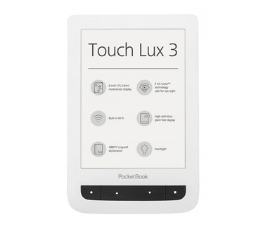 PocketBook Touch Lux 3 (Wit, 6")