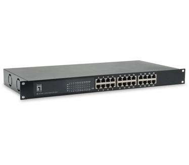 LevelOne 24-Port Gigabit PoE Switch, 802.3at/af PoE, 150W