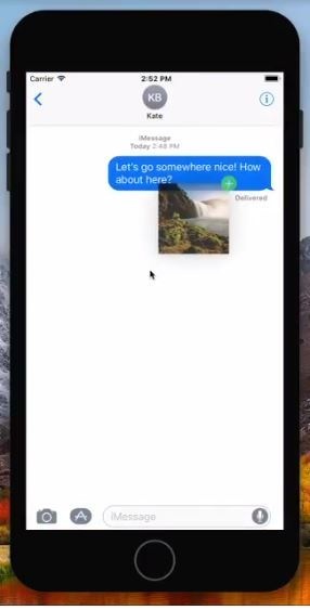 Drag&amp;drop op iOS 11 iPhone
