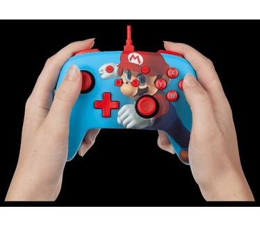 PowerA Enhanced Wired Controller For Nintendo Switch – Mario Punch Multi-color