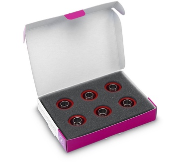 EK Water Blocks EK-ACF Fitting 10/16mm - Red (6-pack)