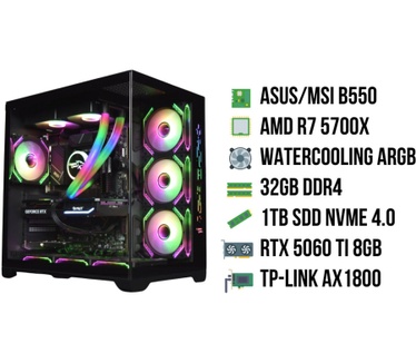 ExtremeGamer X Edition AMD Ryzen 7-5700X - 32GB - 1TB - RTX 5060 Ti