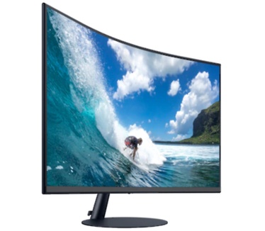 Samsung C24T550FDU Zwart