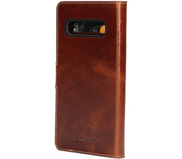 Mobiparts Excellent Wallet Case 2.0 Samsung Galaxy S10 Oaked Cognac
