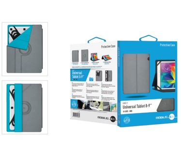 Mobilis FUNDA PROTECTORA C1 UNIV PARA TABLET 8-9IN GRIS AZUL