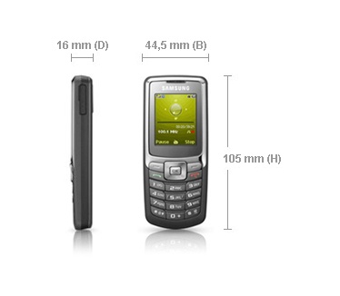 Samsung B220 Grijs