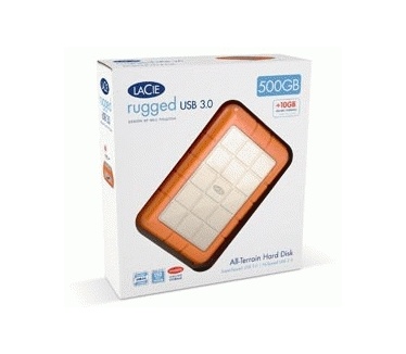 LaCie Rugged USB 3.0 500GB Oranje