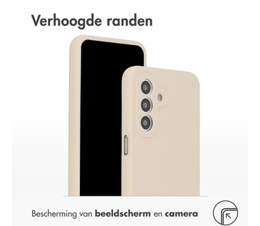 Accezz Liquid Silicone Backcover Samsung Galaxy A27 (5G) - Stone