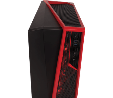 Corsair Carbide Spec-Alpha Zwart/Rood