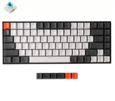 Keychron K2-A2Hv2 TKL WhiteLed HS blueUS