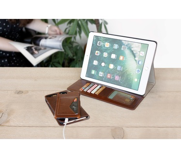 Mobiparts Excellent Backcover Samsung Galaxy S9 Plus Oaked Cognac