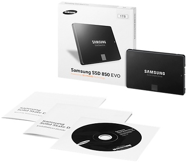 Samsung 850 EVO 1TB (incl. installatiekit)