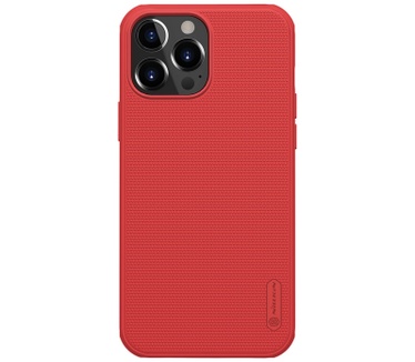 Nillkin Frosted Shield Hard Case iPhone 13 Pro Max (6.7") - Rood Rood