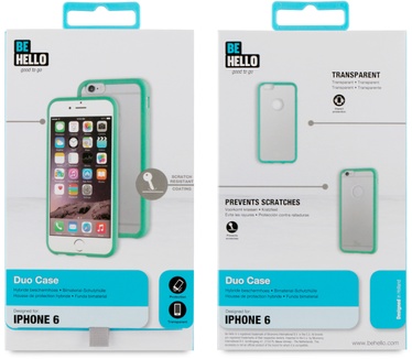 BeHello iPhone 6 / 6S Duo Case Anti Scratch Green