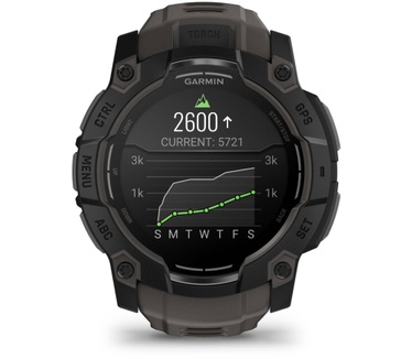 Garmin Instinct 3, 50mm, AMOLED, Zwart (Zwart)