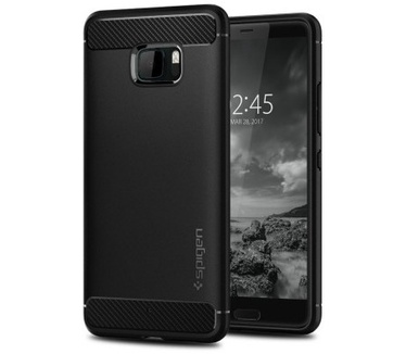 Spigen HTC U Ultra Hoesje Rugged Armor Zwart