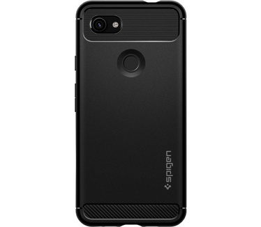 Spigen Rugged Armor (Google Pixel 3a XL) Zwart (Pixel 3a XL) Zwart
